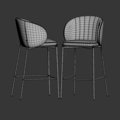 Bar stool Cruz Shell — Вид 3