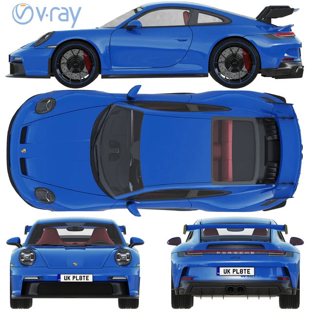 Porsche 911 GT3 2021 — Скачать