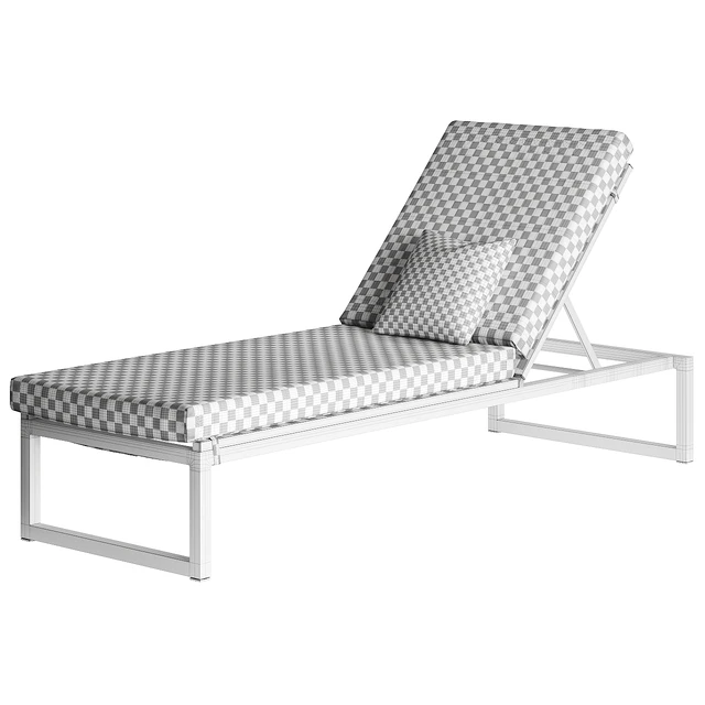 Landscape Single Lounger by Kettal — Скачать