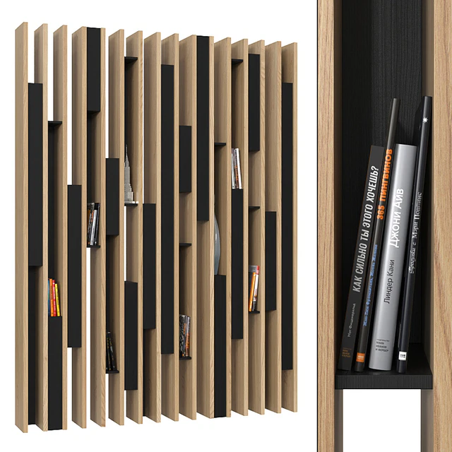 Стеллаж-перегородка / shelving partition — Скачать