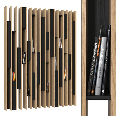 Стеллаж-перегородка / shelving partition — Вид 1