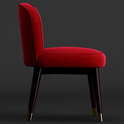 Black tie olivia chair — Ver 2