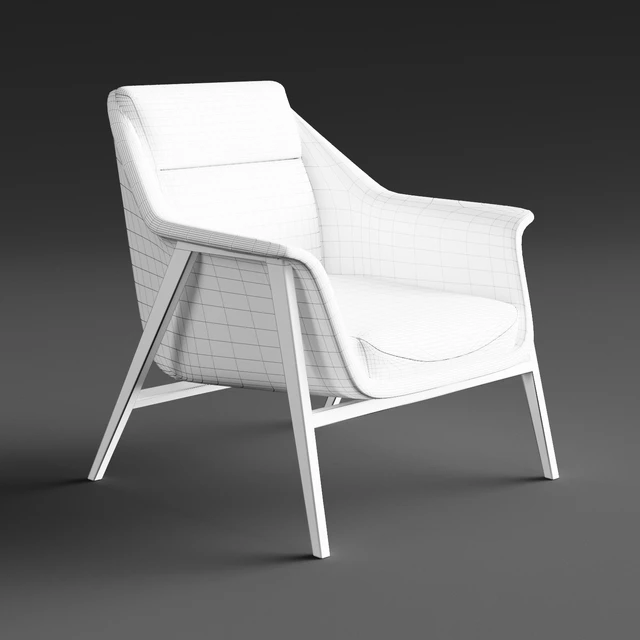 Armchair A129 from Barcelona Design — Descargar