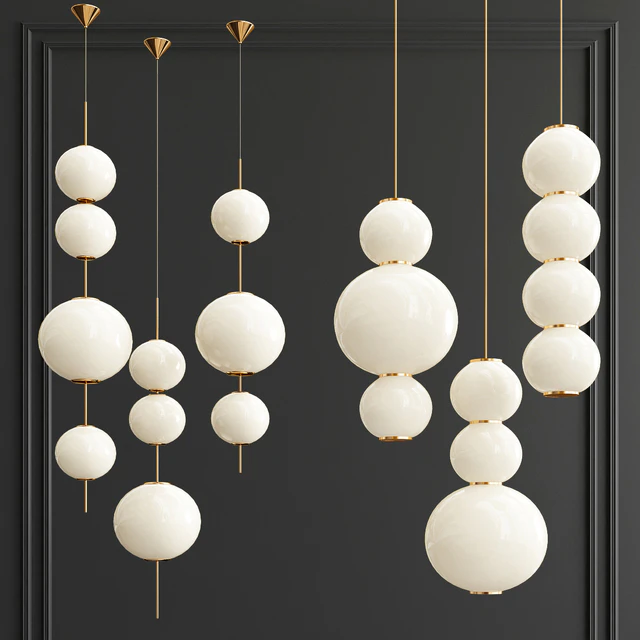 Beads & Pearls Suspension Pendants — Descargar