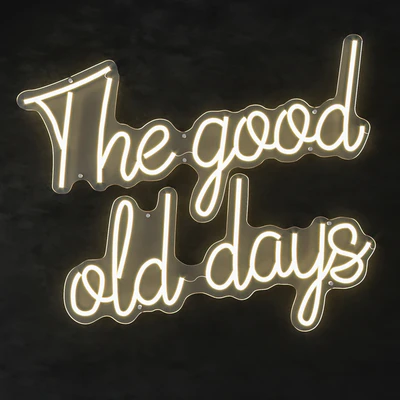 LED text the good old days eichholtz — Скачать