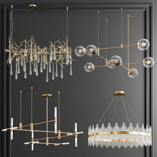 Four Exclusive Chandelier Collection 51 — Descargar
