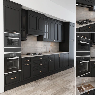 NeoClassic Kitchen  Black — Вид 1