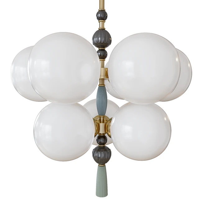 Hanging chandelier Odeon Light Exclusive Palle 5405/9 — Descargar