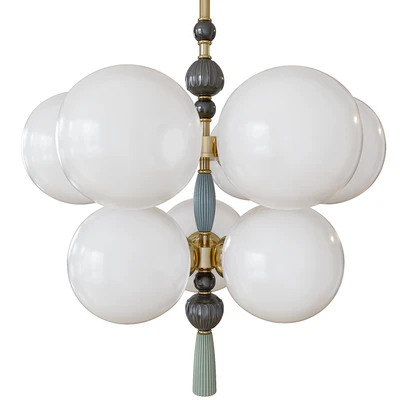 Hanging chandelier Odeon Light Exclusive Palle 5405/9 — Ver 4