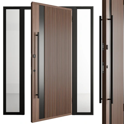 Wooden Front Door - Set 100 — Ver 4