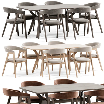 Trevor Chair, Vebstr Table By Divanru — Вид 4