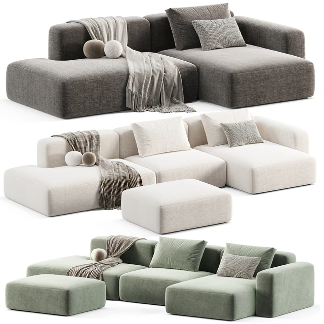 Mags Soft 2.5 Seater sofa by Hay — Скачать