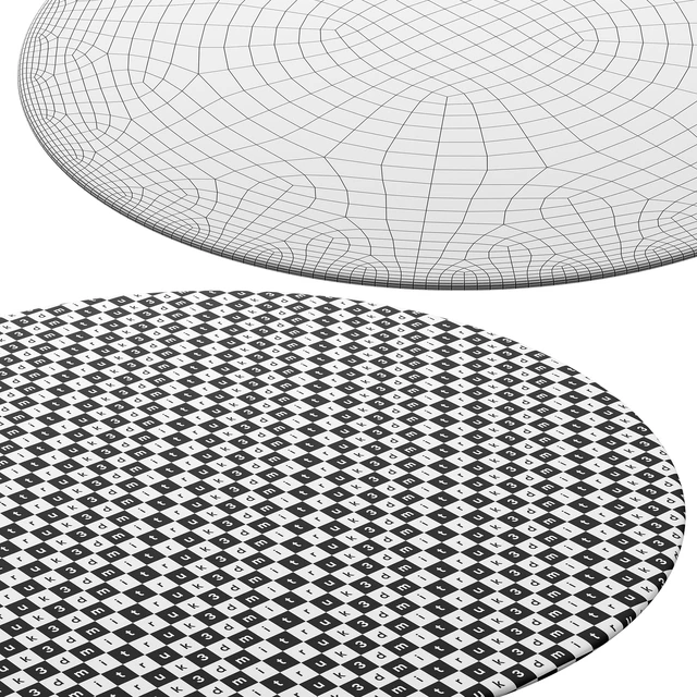 Benuta Dave Round Fur Rug (3 colors) — Descargar