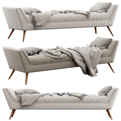 Fiske Upholstered Large Bench by Ivy Bronx — Ver 1