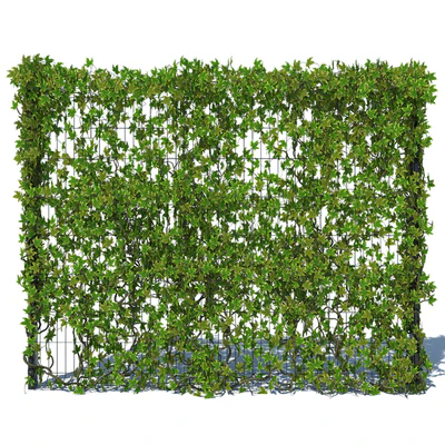 Metal Fence 3D (H - 203) with Ivy v3 — Вид 4