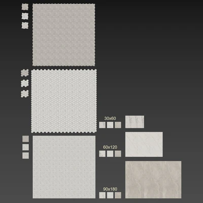 Sant Agostino TRUMARMI decor set2 — Ver 2