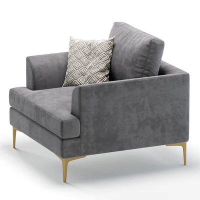 Armchair DOUGLAS by Cazarina Interiors 3 Colors Version/Кресло ДУГЛАС — Вид 7