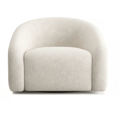 RH Sora Swivel Chair — View 5