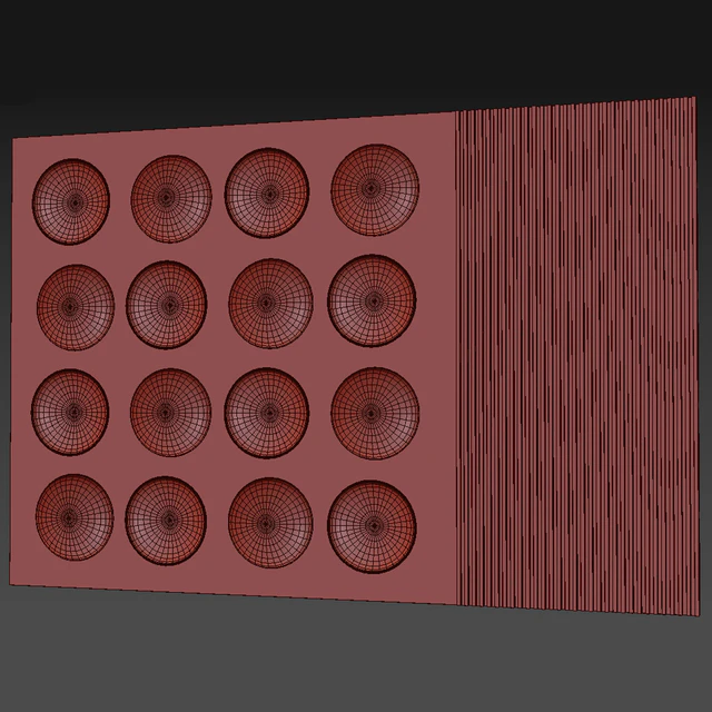 Headboard 3d Wall Panel 29 — Скачать