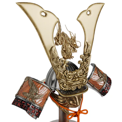 Japanese Fabulous Samurai Helmet and mask — Вид 2