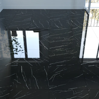 Marble tile set 51 - Tau Ceramica Marble Elite Black — Ver 3