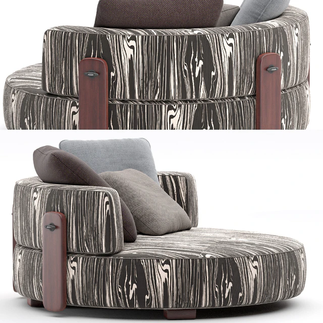 LOVESEAT Florida By Minotti — Скачать