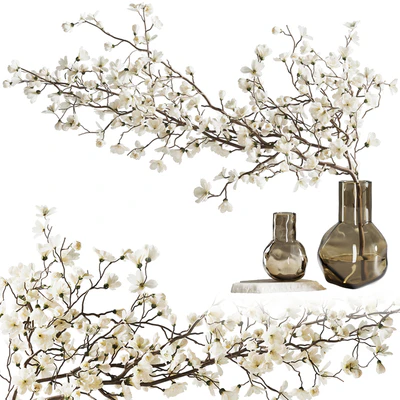Blooming branch in a vase — Ver 1