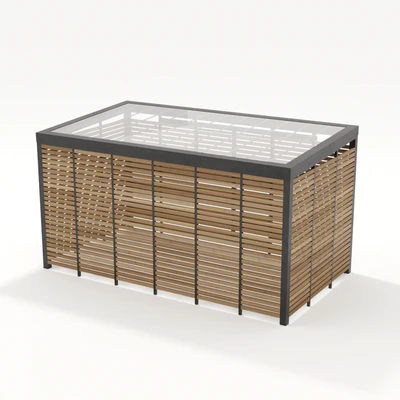 Adanat. Container platform "Bunker" for 3 tanks — Ver 4