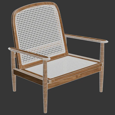 Zara Home - The teak and rattan armchair — Ver 2