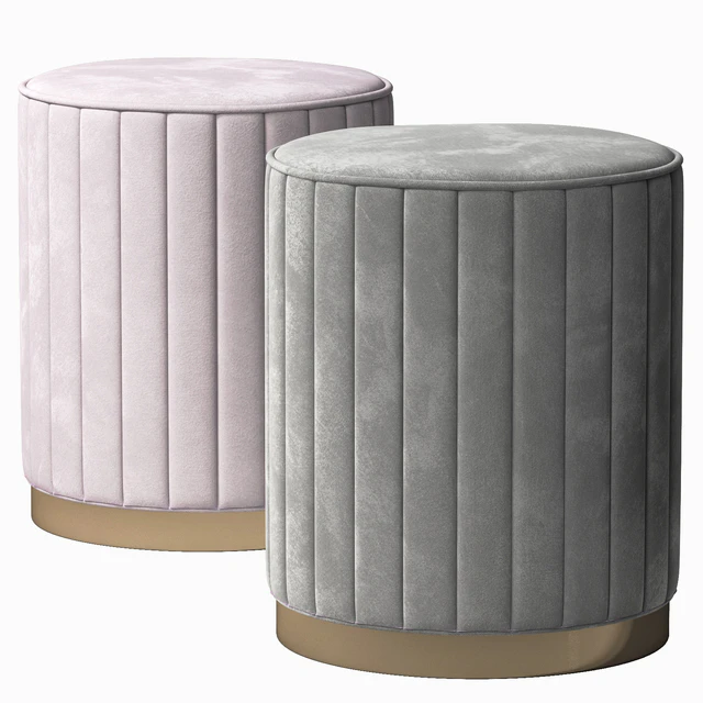 Round pouf — Descargar