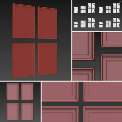 Picture Frames Set-89 — Ver 3
