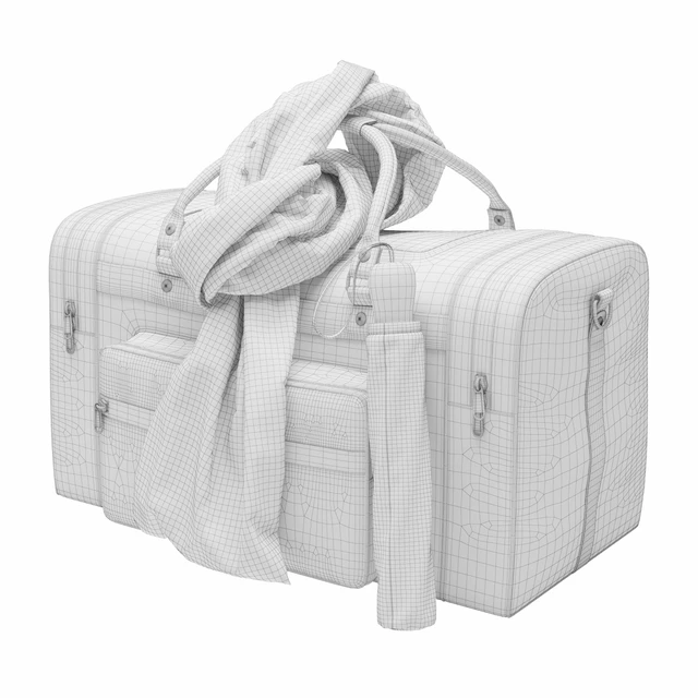 Leather Military Duffle Bag — Descargar