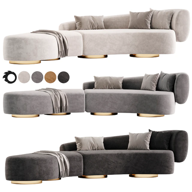 Repose Chaise Sofa By Okha — Descargar