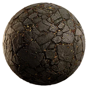mossy flagstone floor 002 — Descargar
