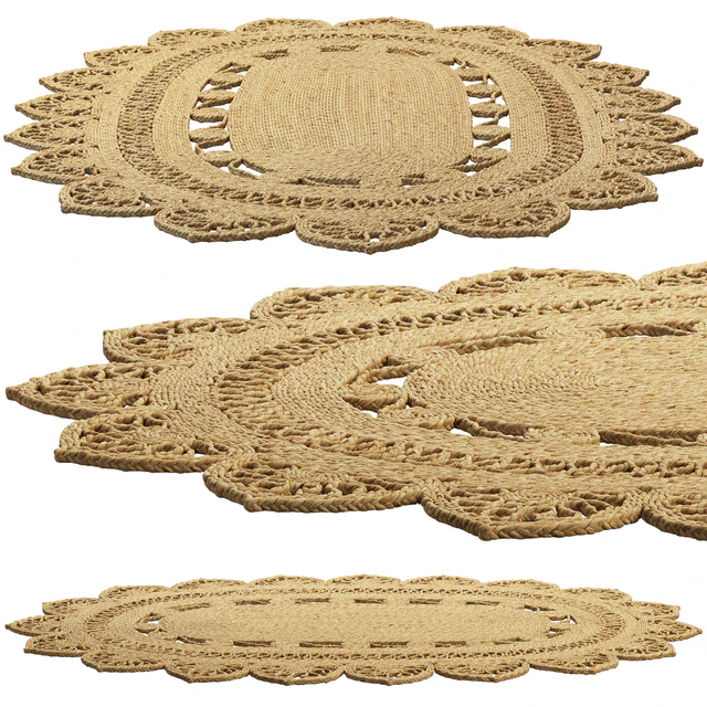 Safavieh Farideh Casual Oval Jute Rug — Download