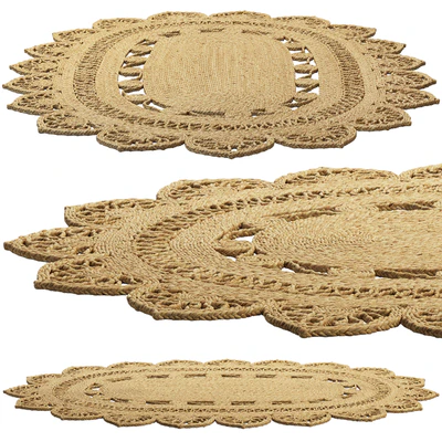 Safavieh Farideh Casual Oval Jute Rug — View 3