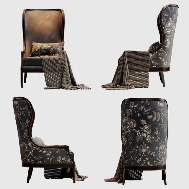 Beverly Colette Occasional ArmChair — Скачать