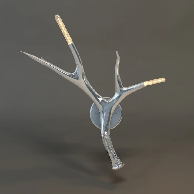 ROLL and HILL Superordinate Antler Sconce by Jason Miller 3D model — Descargar