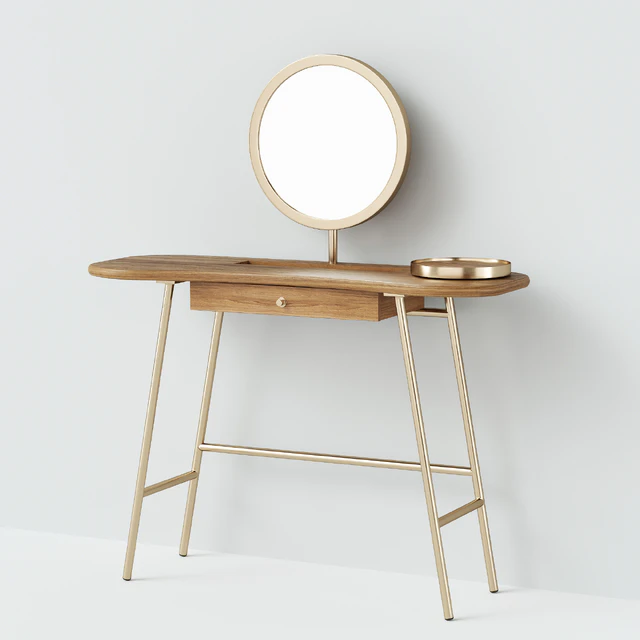 Rhea Dressing Table With Mirror — Descargar