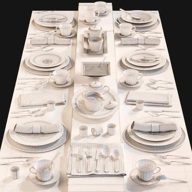 Kitchen Serving Table 2 — Скачать