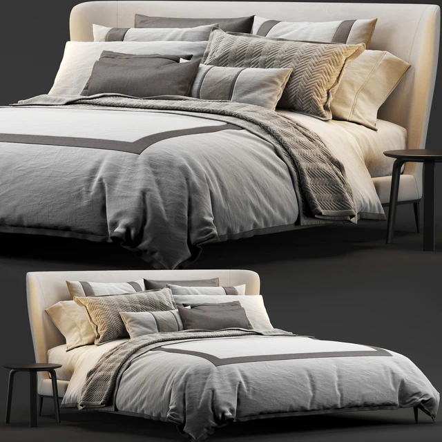 Poliform Gentleman Bed — Скачать