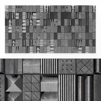Lithea Maioliche di pietra 3d wall tiles n1 — Вид 1