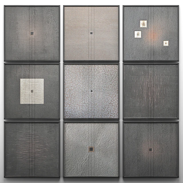 Wood Wall Sculpture, wall decor, picture set, luxury, mural, luxury decor, eco design, natural materials, Scandinavian style, modern, abstraction, carving, wooden — Descargar