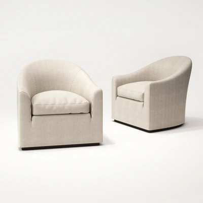 Meridiani - Lennon fit armchair — Ver 3