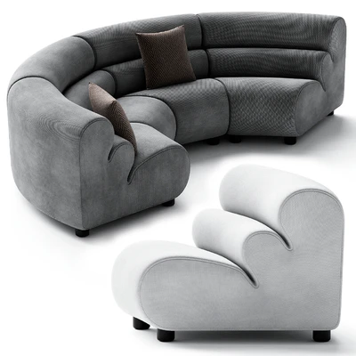 SOFA LINDAU OUTSIDE CORNER — Вид 3