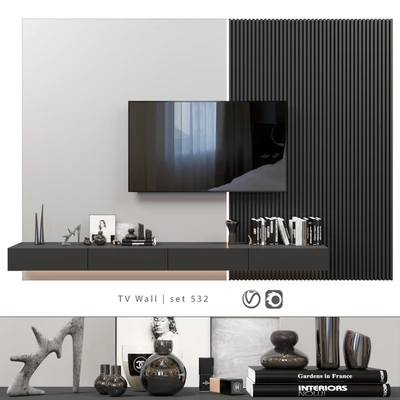 TV Wall | set 532 — Ver 1