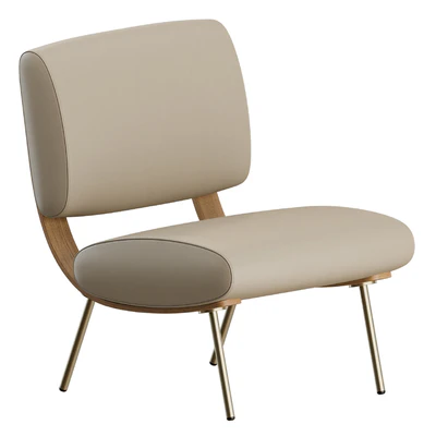ROUND D.154.5 Armchair by Molteni & C — Ver 6