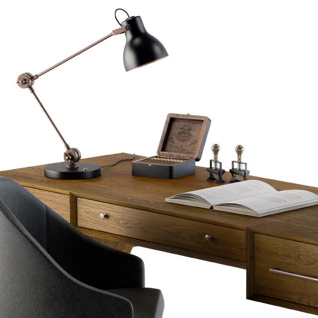 Office Neoclassic Desk for Home — Descargar
