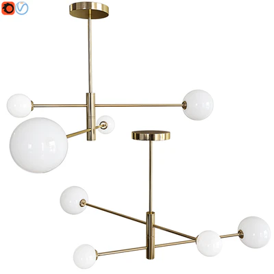 Ceiling chandelier Lumion ESTELLE 4418 / 4C — Ver 1