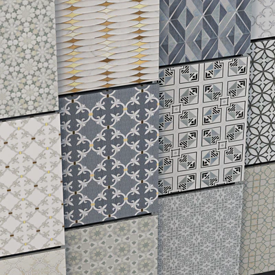 set of 23 seamless textures mosaic tile new ravenna — Ver 2